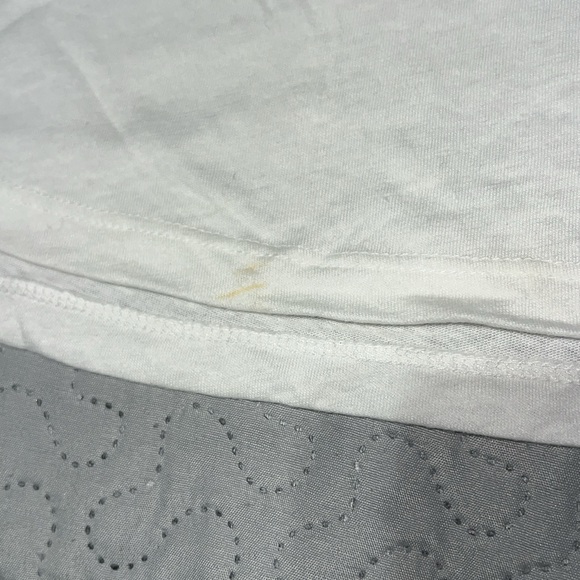 NWT Billabong Baseball raglan bahama top tee shirt medium blue white - Picture 4 of 6